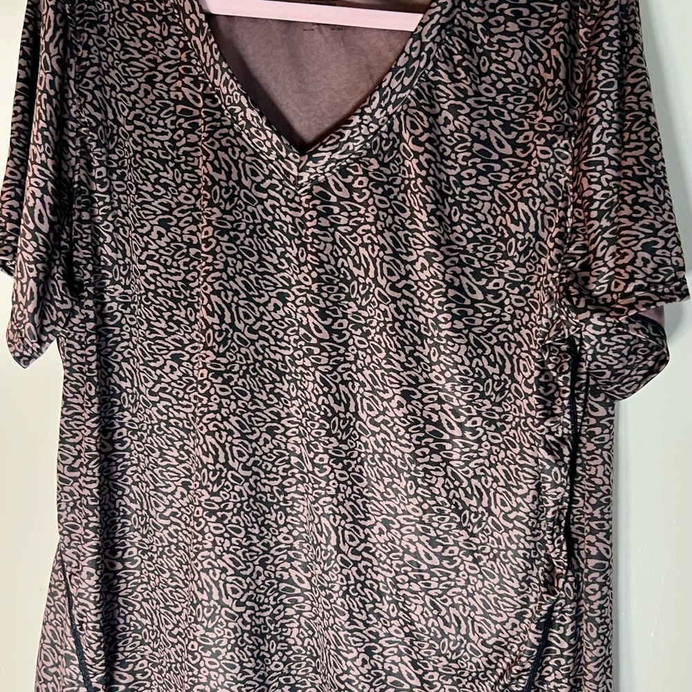 Jockey animal print Short Sleeve Relaxed T shirt